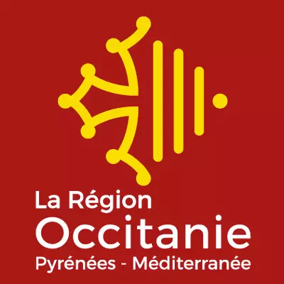 La région occitanie Logo soutient Wilbi